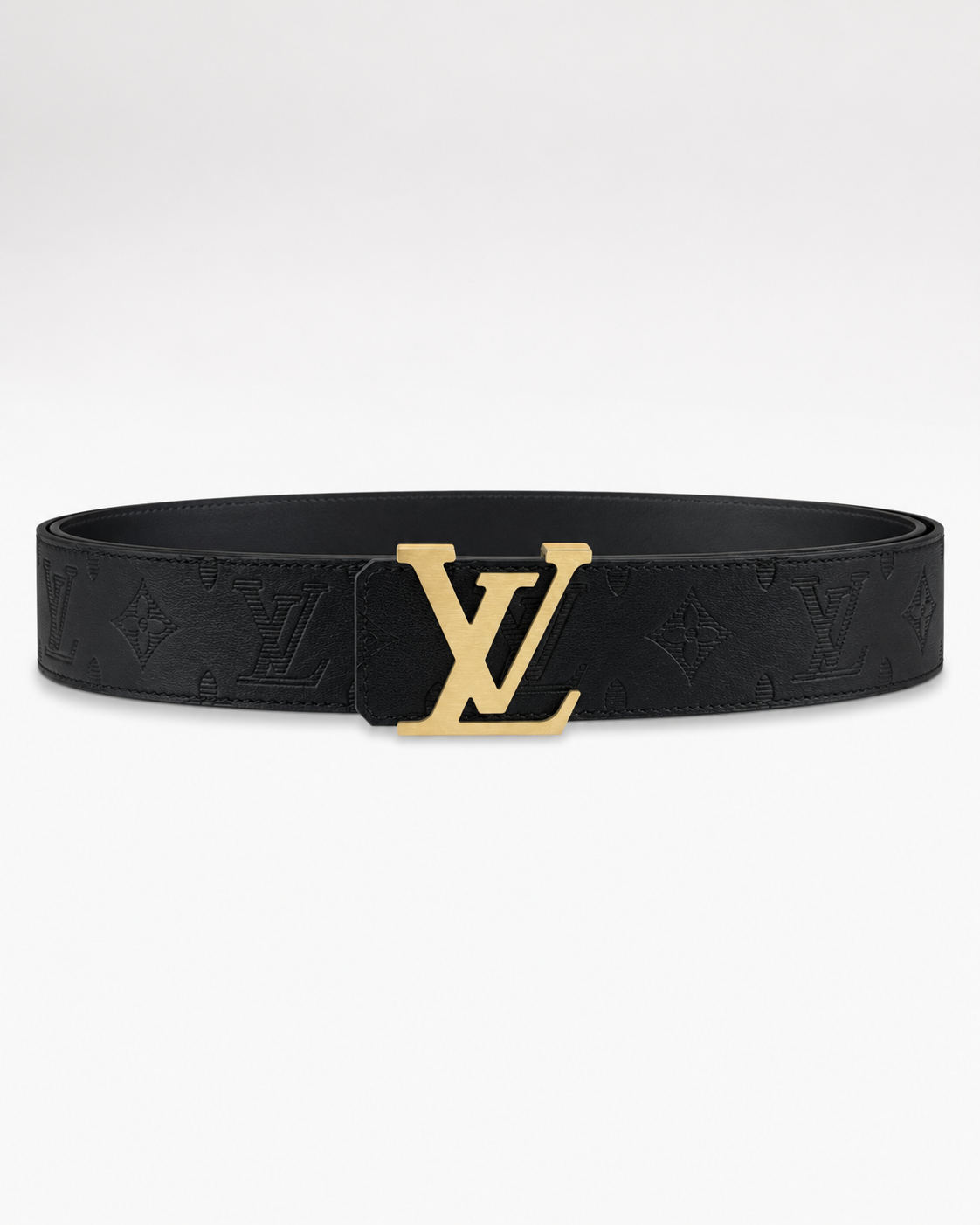 Black/ Gold Gold-Tone Buckle Belt - Product image 1