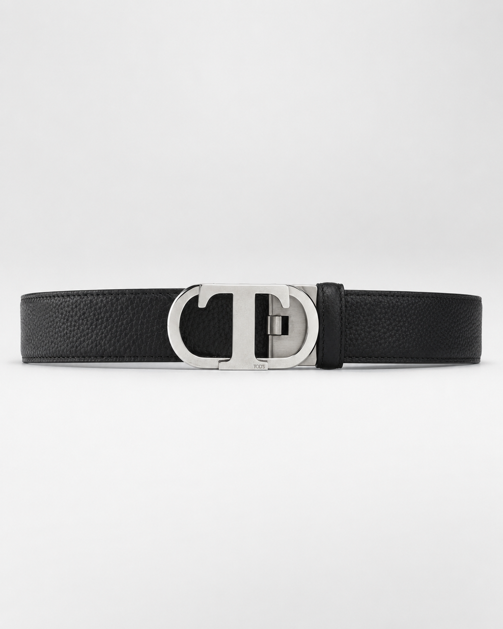 Black/ Silver-tone Silver-Tone Buckle Belt - Product image 2