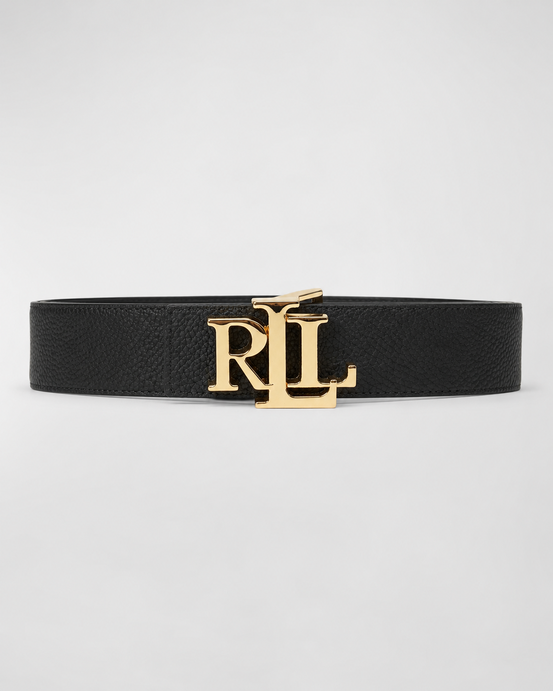 Black/ Blue Reversible Gold-Tone Buckle Belt - Product image 2