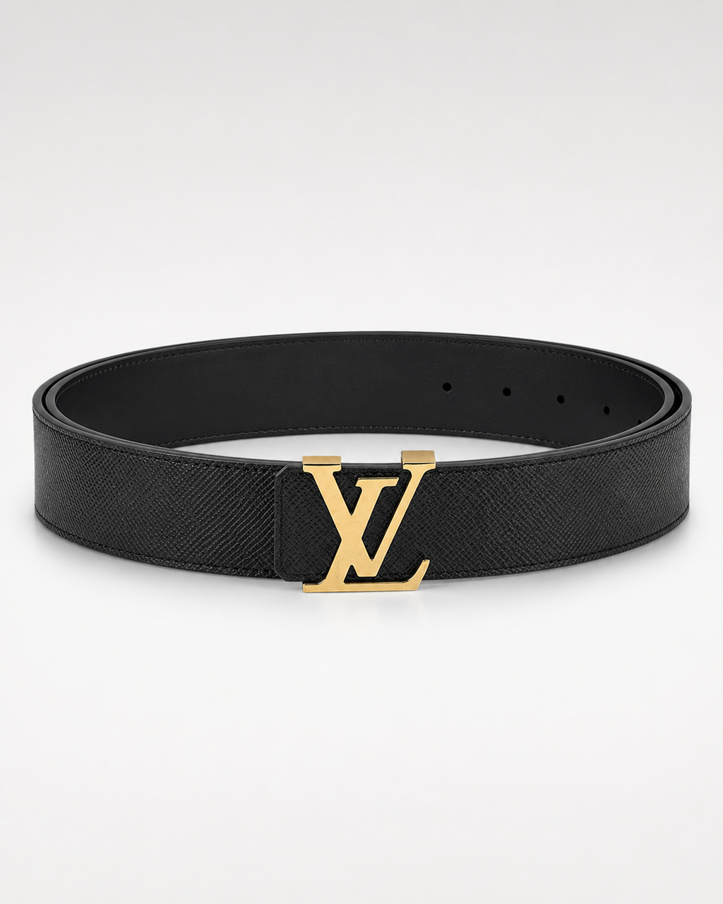 Black/ Gold-tone Reversible Gold-Tone Buckle Belt - Product image 2