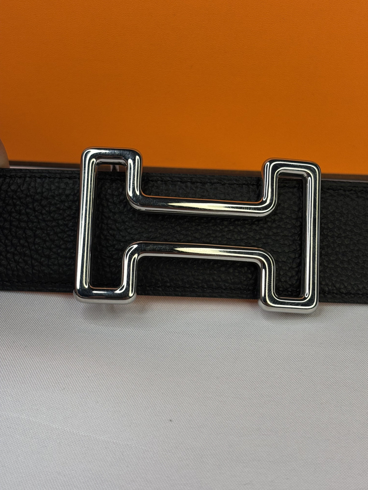 Black/ Brown Silver-Tone Buckle Belt - Product image 3