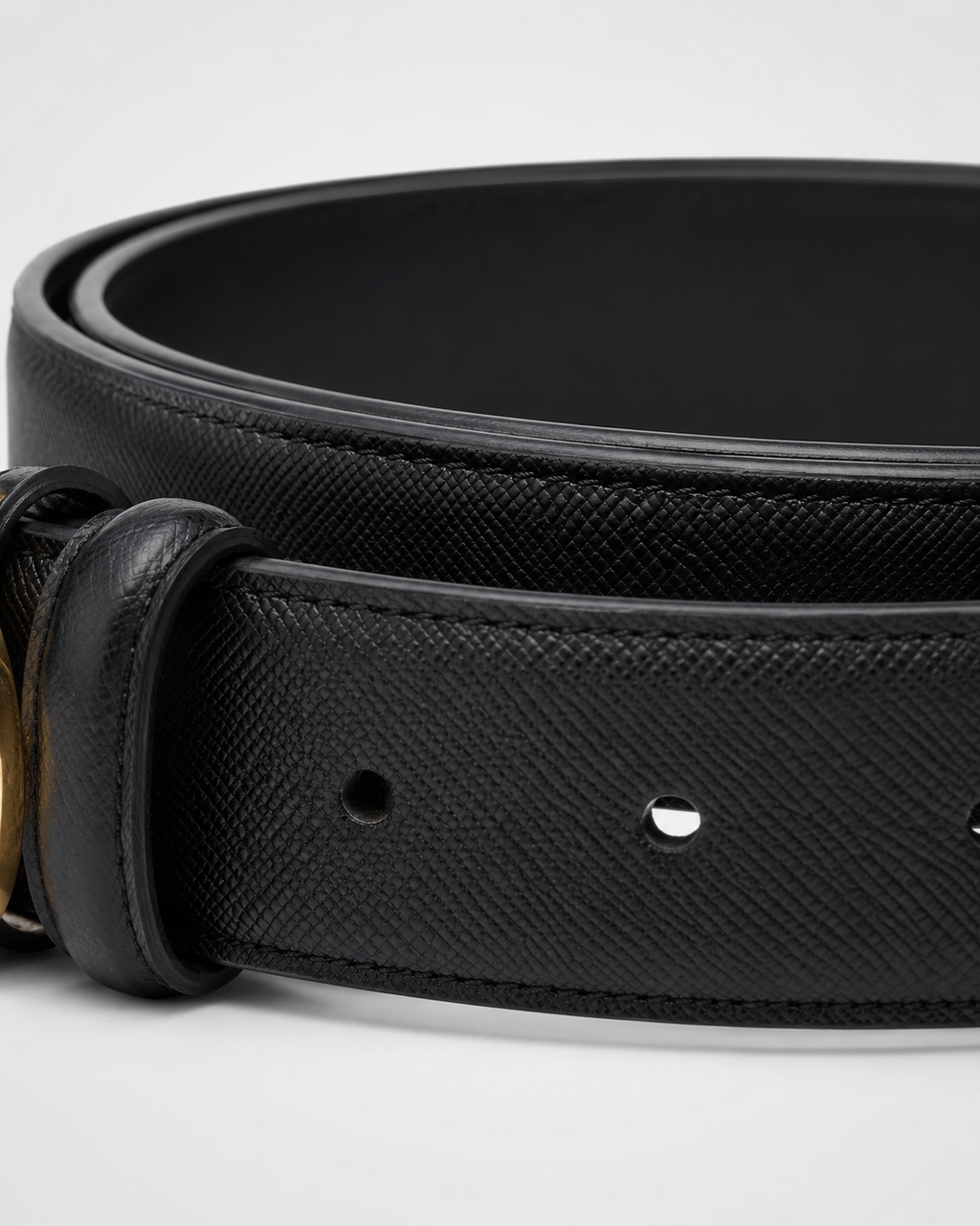 Black/ Gold Gold-Tone Buckle Belt - Product image 4
