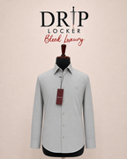 GG — Men’s Light Grey Minimal Shirt