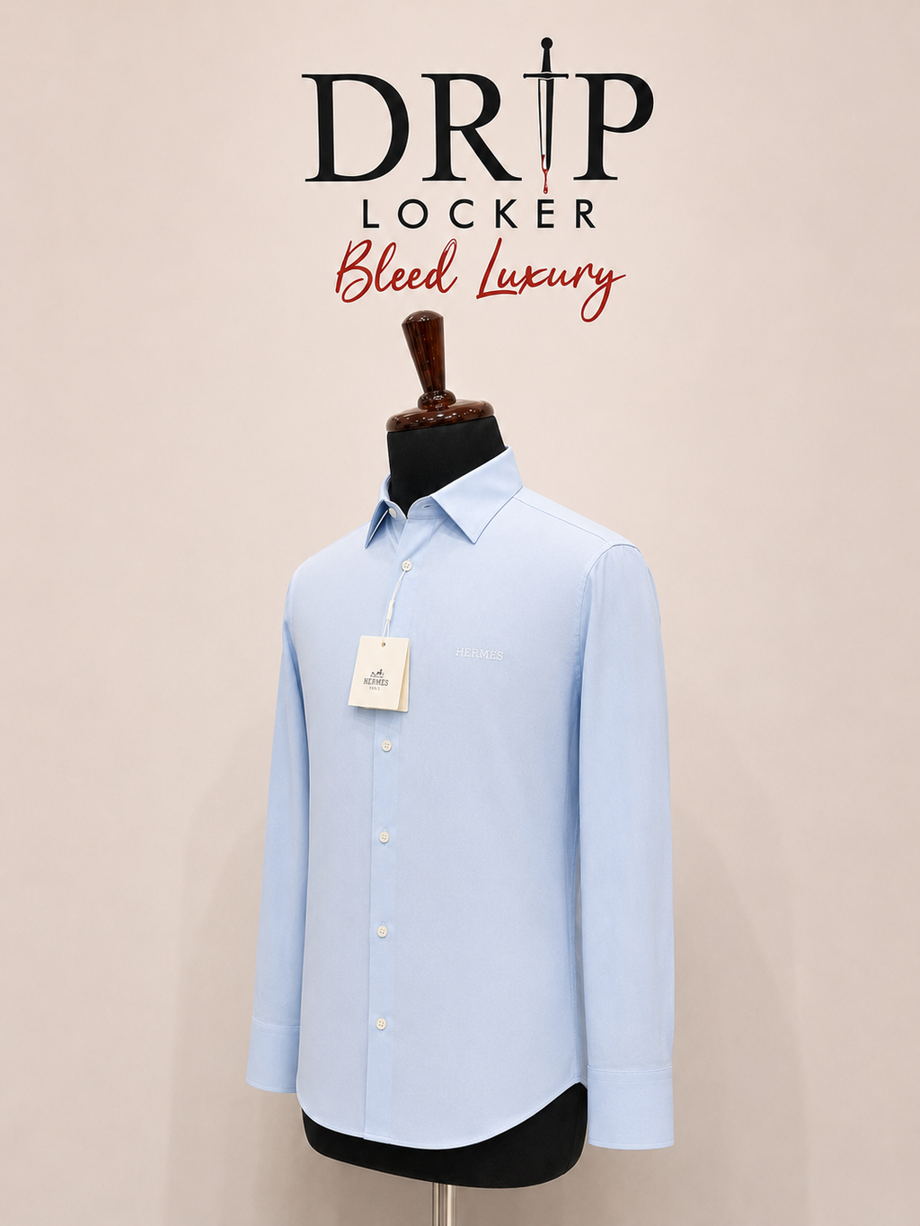 Men’s Pale Blue detail Shirt - E964ADD0 57C5 4AE0 8513 C219E1F95E59