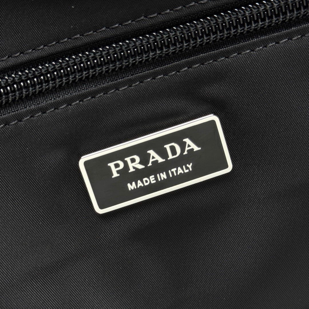 Flap Shoulder Bag — 1BD256 — Black — view 9