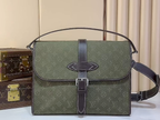 Louis Vuitton Jet Lag Bag MM — Khaki Monogram Surplus Jacquard — Article 652