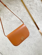 Loewe Goya Shoulder Bag - Tan Smooth Leather — Article 23
