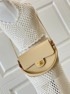 Chanel Leather Flap Bag - Ecru — Article 305