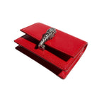 Gucci Dionysus Small Wallet — Red Grainy Leather — Article 171
