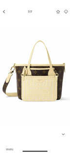 Louis Vuitton Neverfull Inside Out BB — Monogram / Banane — Article 952