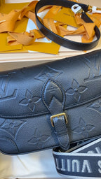 Louis Vuitton Diane Satchel - Black Monogram Empreinte — Article 1710