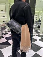 Prada Leather Shoulder Bag - Black — Article 1434
