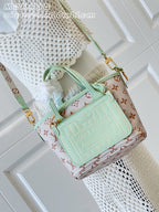 Louis Vuitton Neverfull Inside Out BB — Monogram Dune/Minty — Article 982