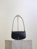 Saint Laurent Mini Voltaire in Box Calfskin — Black — Article 1176