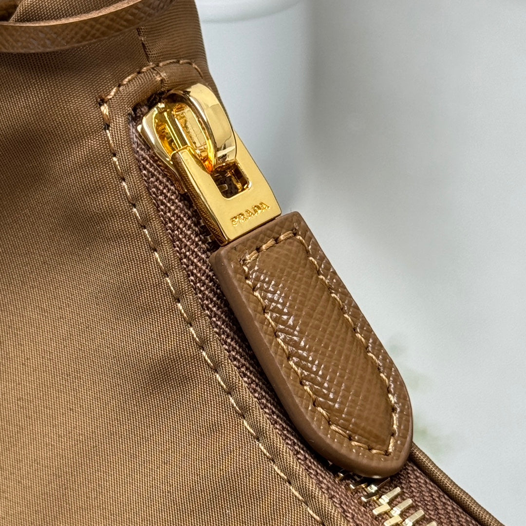 Hobo Shoulder Bag — 1N204M — Tan — view 7