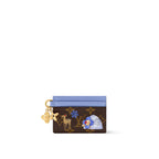 Louis Vuitton LV Charms Card Holder — Monogram Blue Frost — Article 871