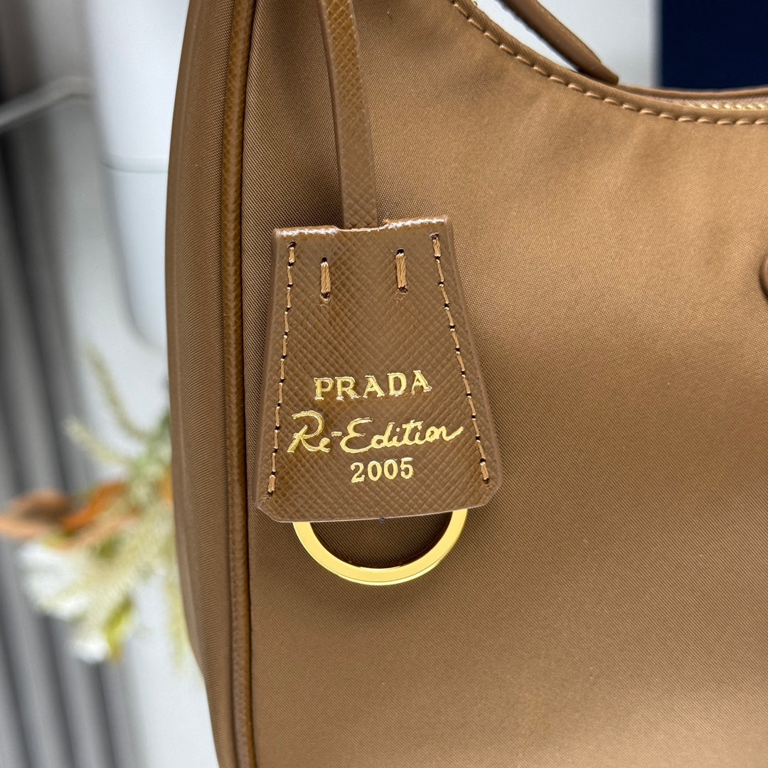 Hobo Shoulder Bag — 1N204M — Tan — view 6