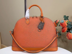 Louis Vuitton Alma MM Soft — Tan Epi — Article 653