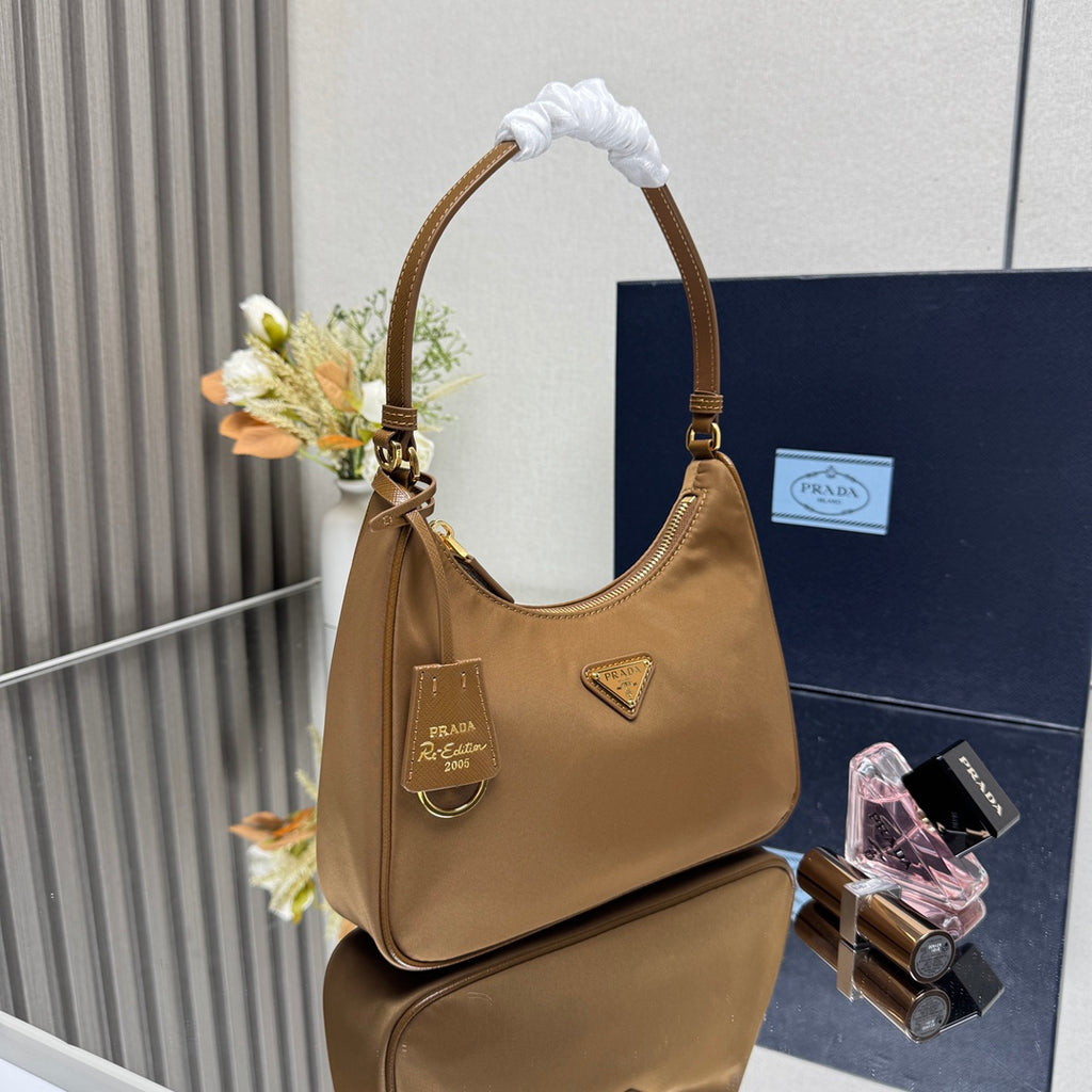 Hobo Shoulder Bag — 1N204M — Tan — view 3