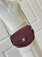 Chanel Leather Flap Bag - Burgundy — Article 304