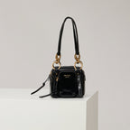 Prada Mini Dangle Leather Handbag - Black — Article 1457