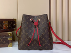 Louis Vuitton NéoNoé MM — Monogram / Red — Article 666