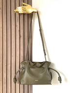Loewe Mini Flamenco Nappa Calfskin Clutch — Khaki — Article 1247