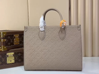 Louis Vuitton OnTheGo Soft MM — Tourterelle Monogram Empreinte — Article 660