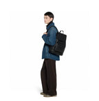 Gucci GG Emblem Medium Backpack - Black Embossed GG Leather — Article 243