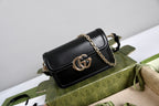 Gucci Go Small Shoulder Bag — Black Leather — Article 95
