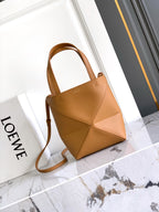 Loewe Mini Puzzle Fold Tote — Warm Desert — Article 681