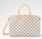 Louis Vuitton Speedy Bandouliere 30 — Damier Azur — Article 678