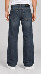 BS — Men’s Wide-Leg Jeans – Dark Vintage Indigo