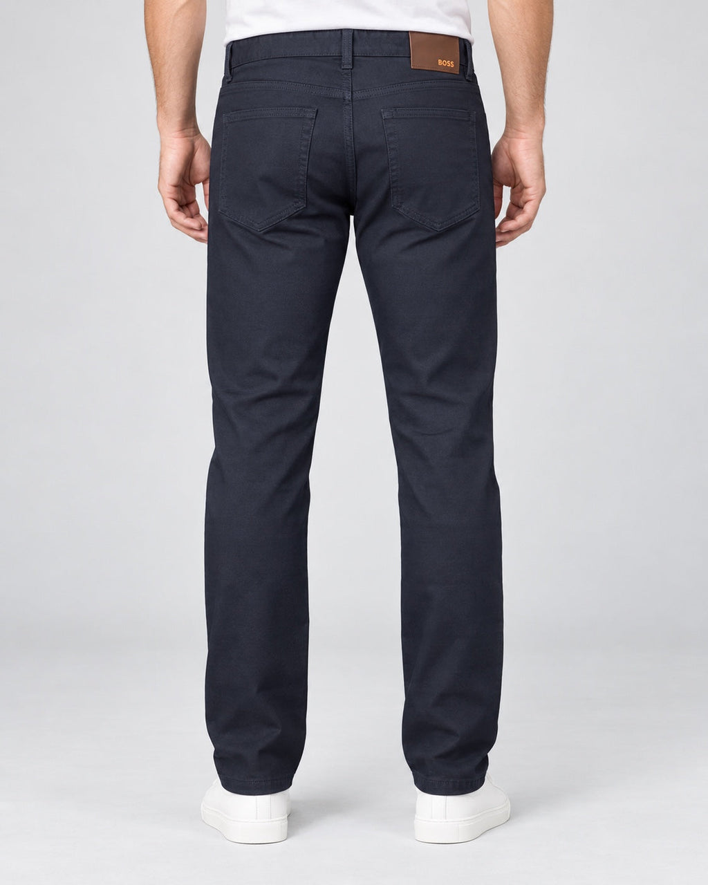 Men’s Five-Pocket Pants – Midnight Navy - back view