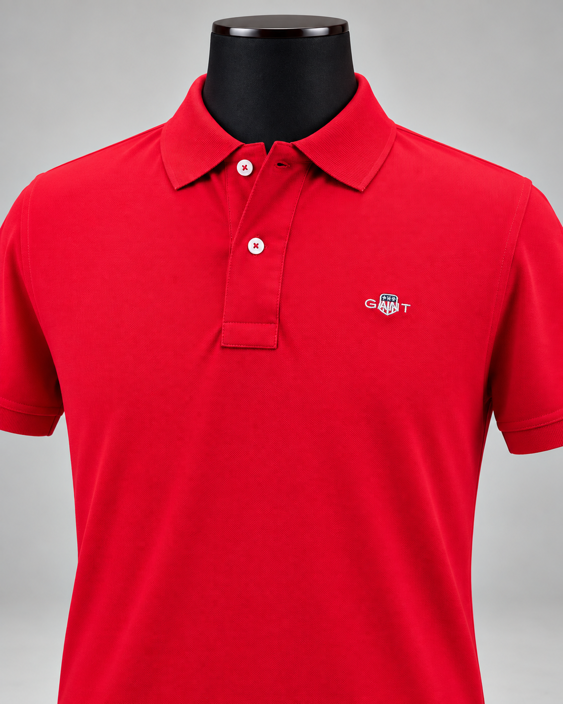 Red Small-Logo Polo Shirt - view 4