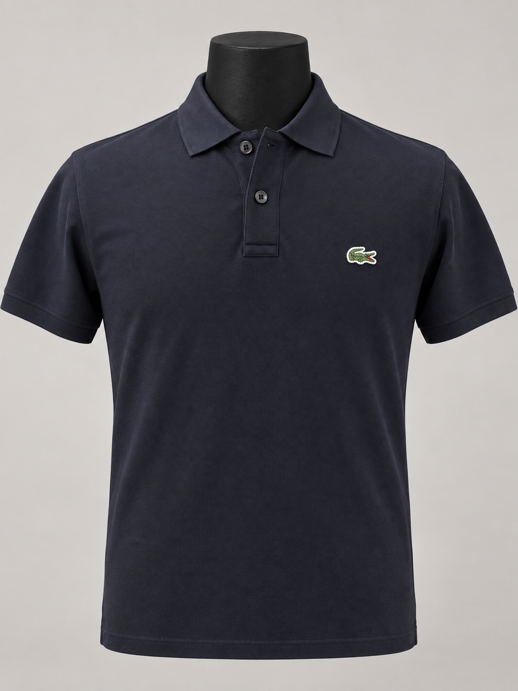 Dark Navy Classic Polo Shirt - front view