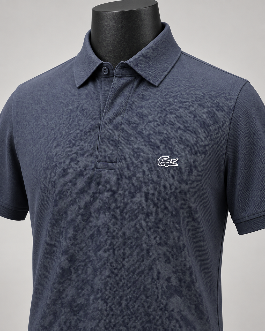 Dark Slate Outlined-Croc Polo Shirt - view 4