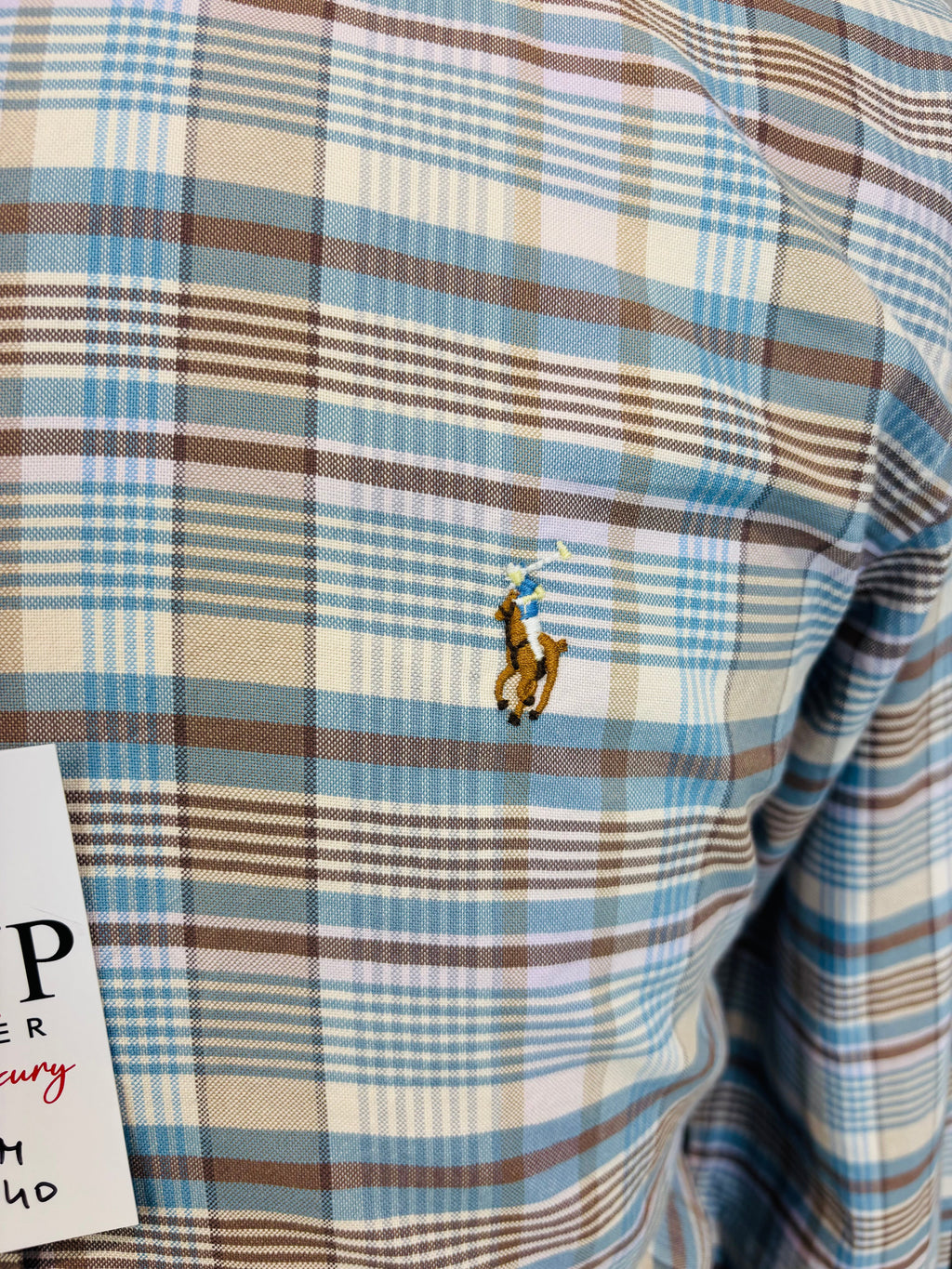 Men’s Pastel Multicolour Check Shirt - view 3