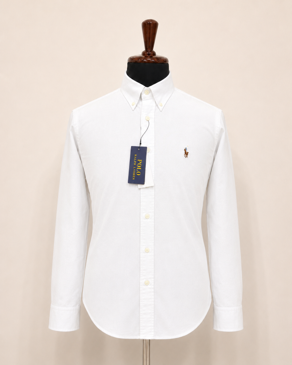 Men’s Essential White Shirt - front view