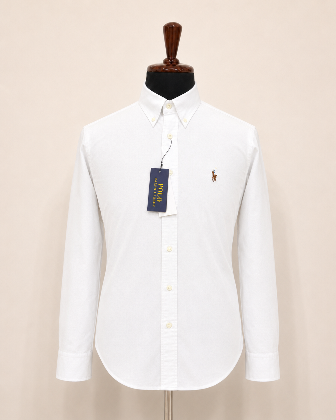 Men’s Essential White Shirt - front view