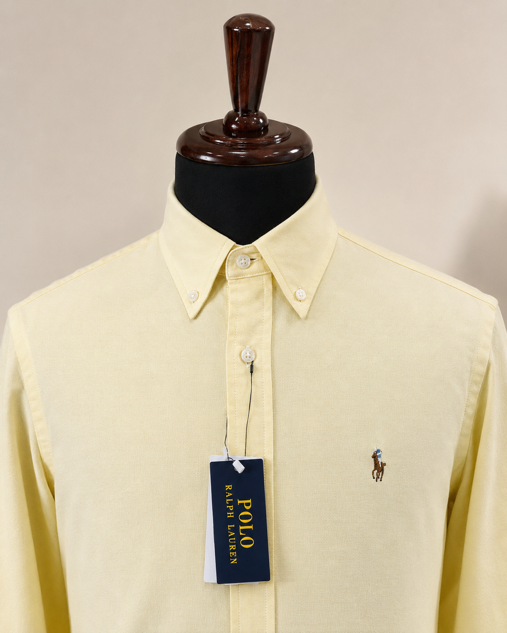 Men’s Pastel Yellow Shirt - view 4