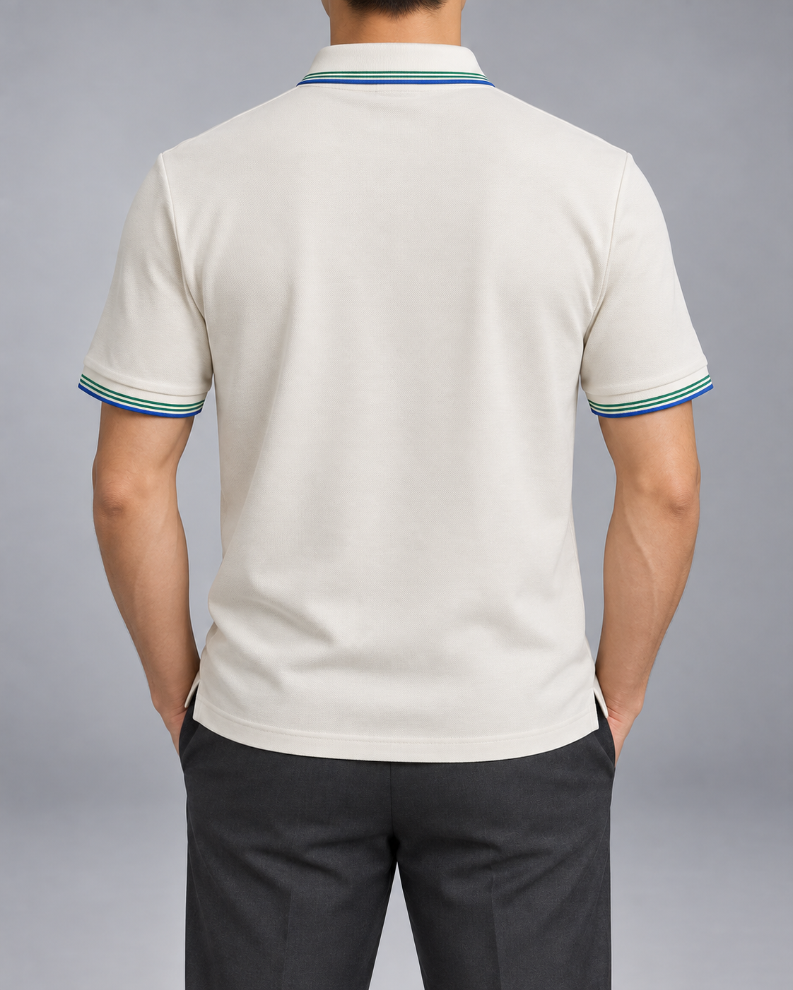 Ivory Planet Graphic Polo Shirt - view 3