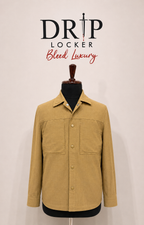 ZGN — Mustard Camel Two-Pocket Overshirt