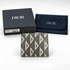 CD — Grey White Geometric Bifold Wallet