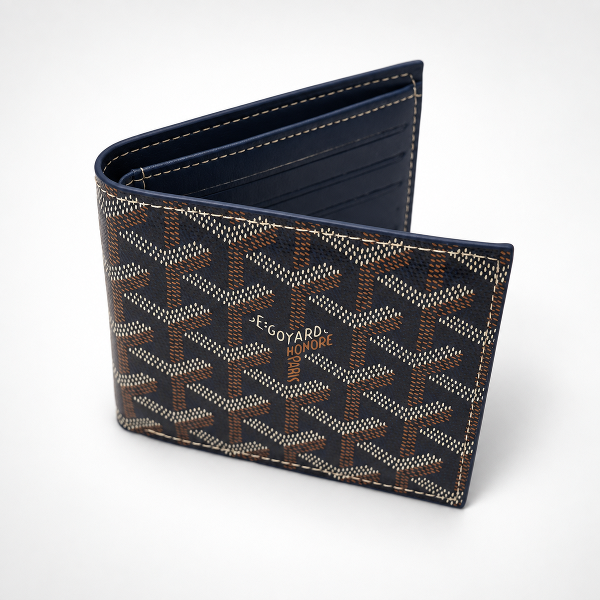 Navy Bifold Wallet - view 3