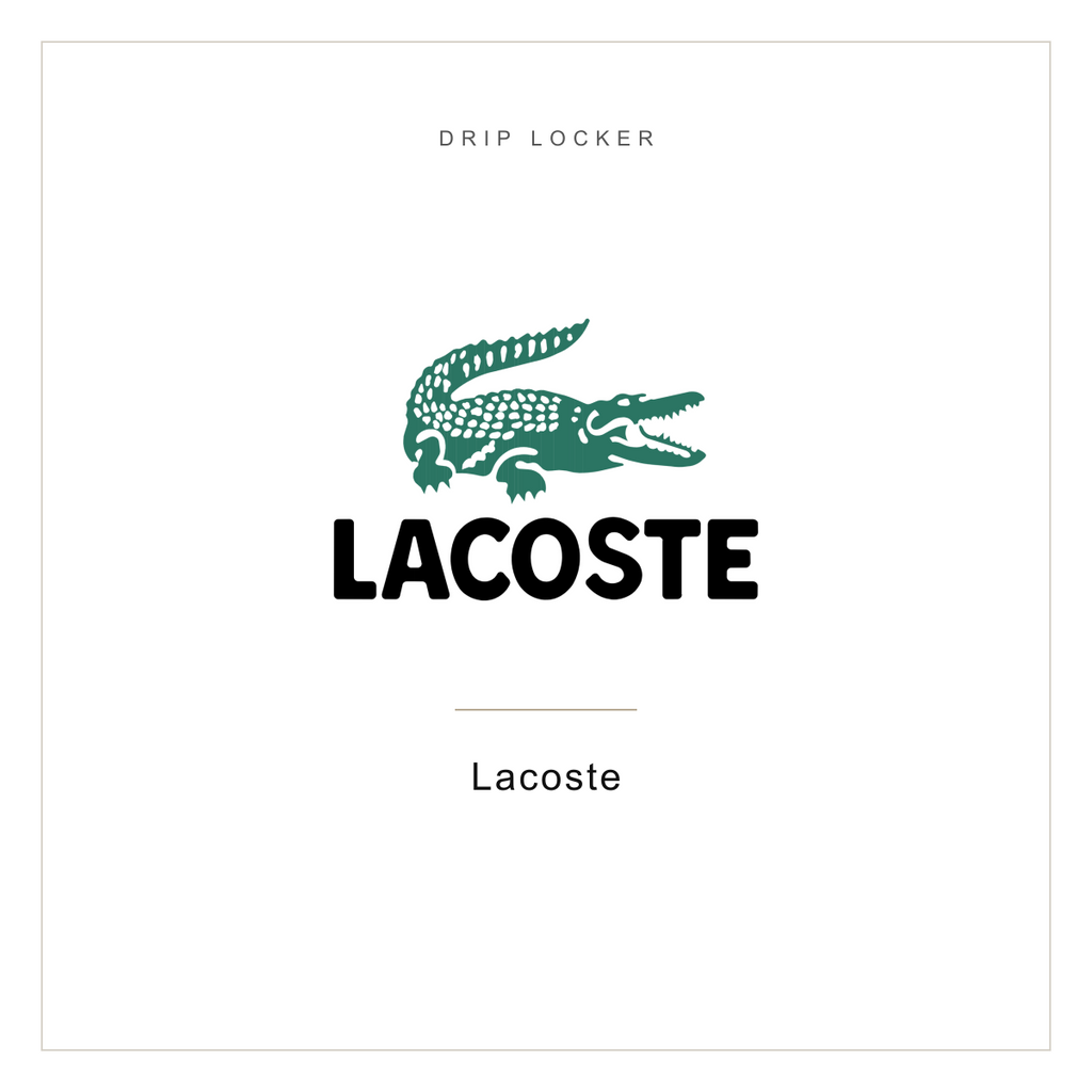 Drip Locker brand card — Lacoste
