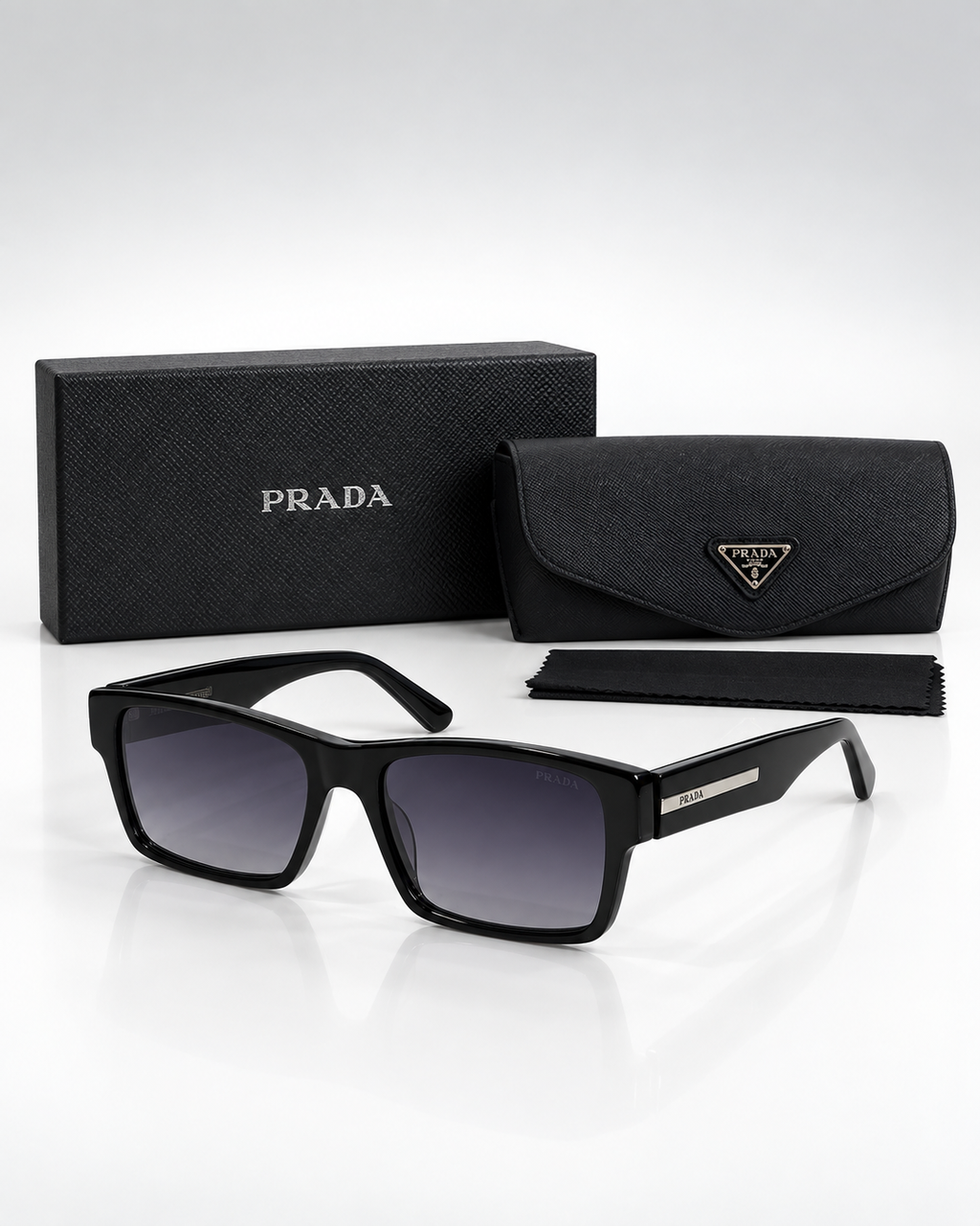 prada sunglasses luxury set — packaging set