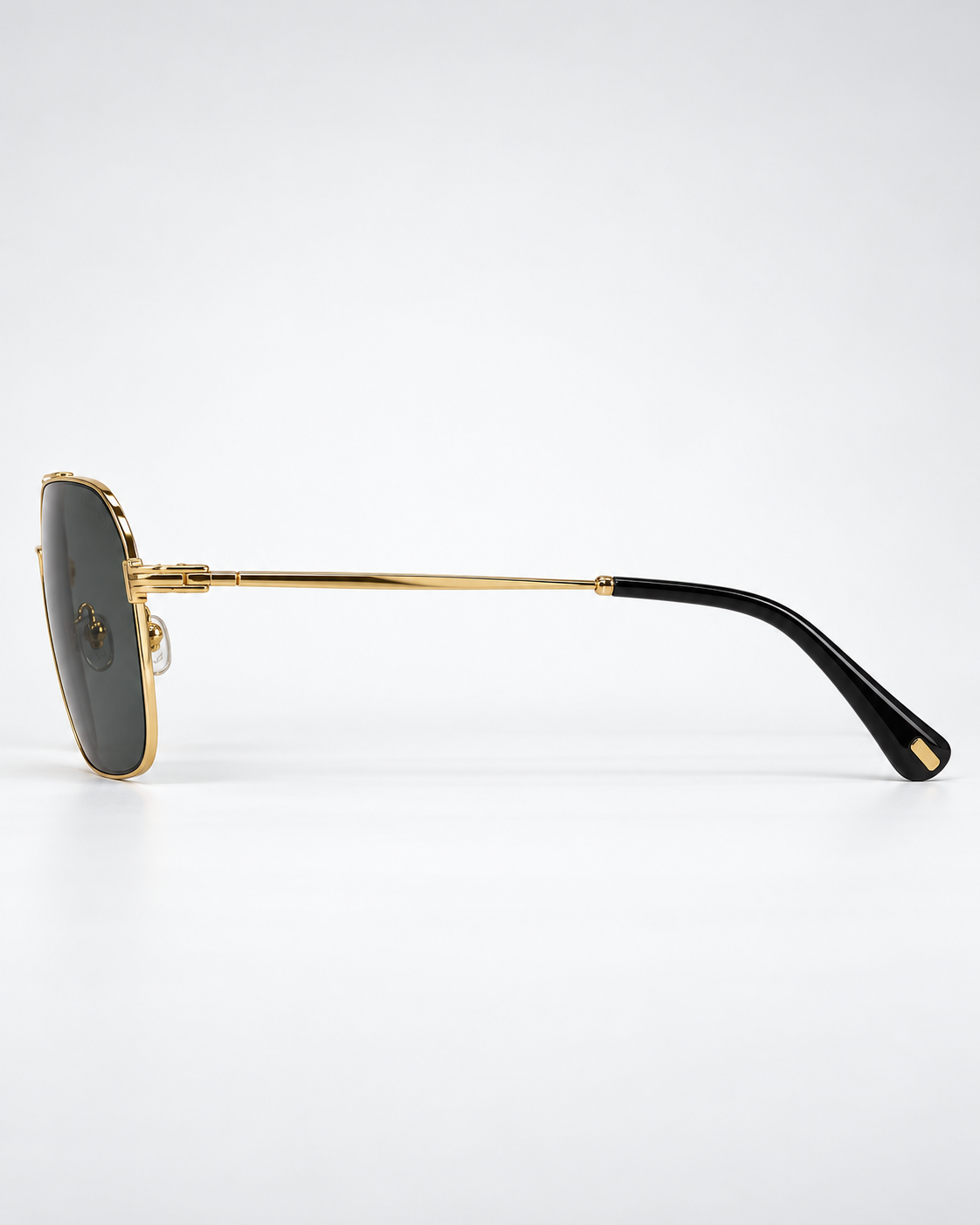 tom ford ft0852 28a gold navigator sunglasses — side product view