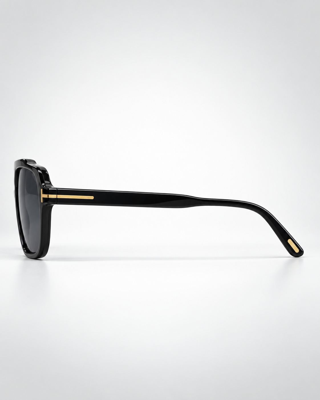 tom ford ft1117 01a navigator sunglasses — side product view