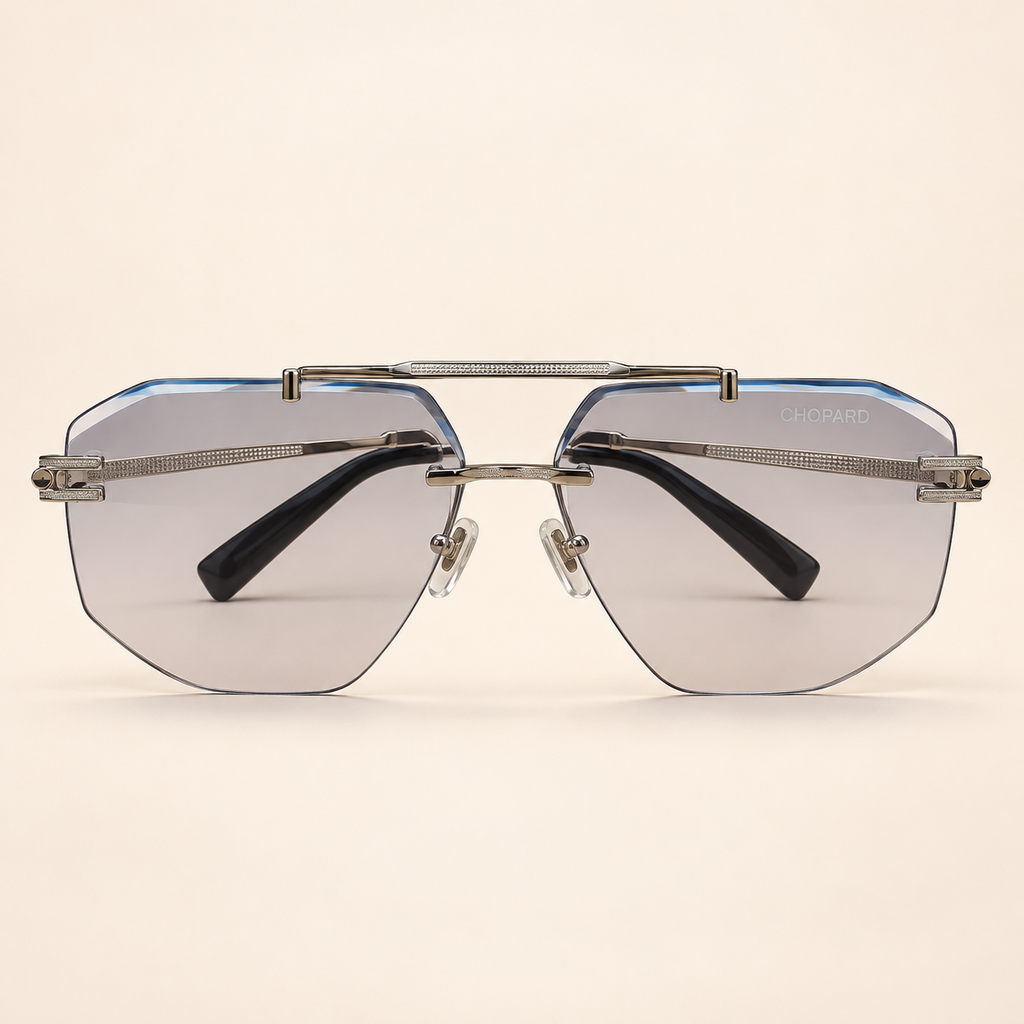 CHPD — Silver Gradient Aviator Sunglasses – Model 4